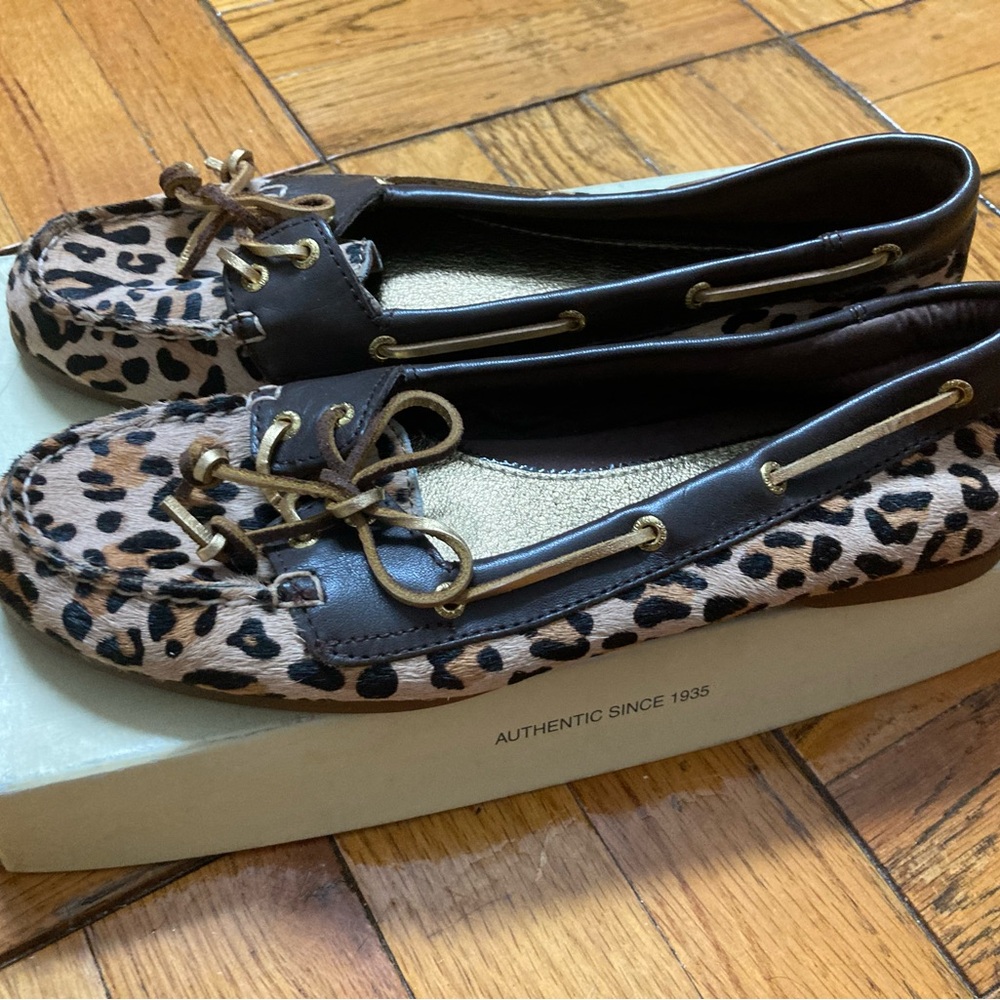 Sperry Women's Leopard Print Flats
